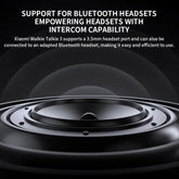 Original Xiaomi IP65 Waterproof UV Dual Band Walkie Talkie 3